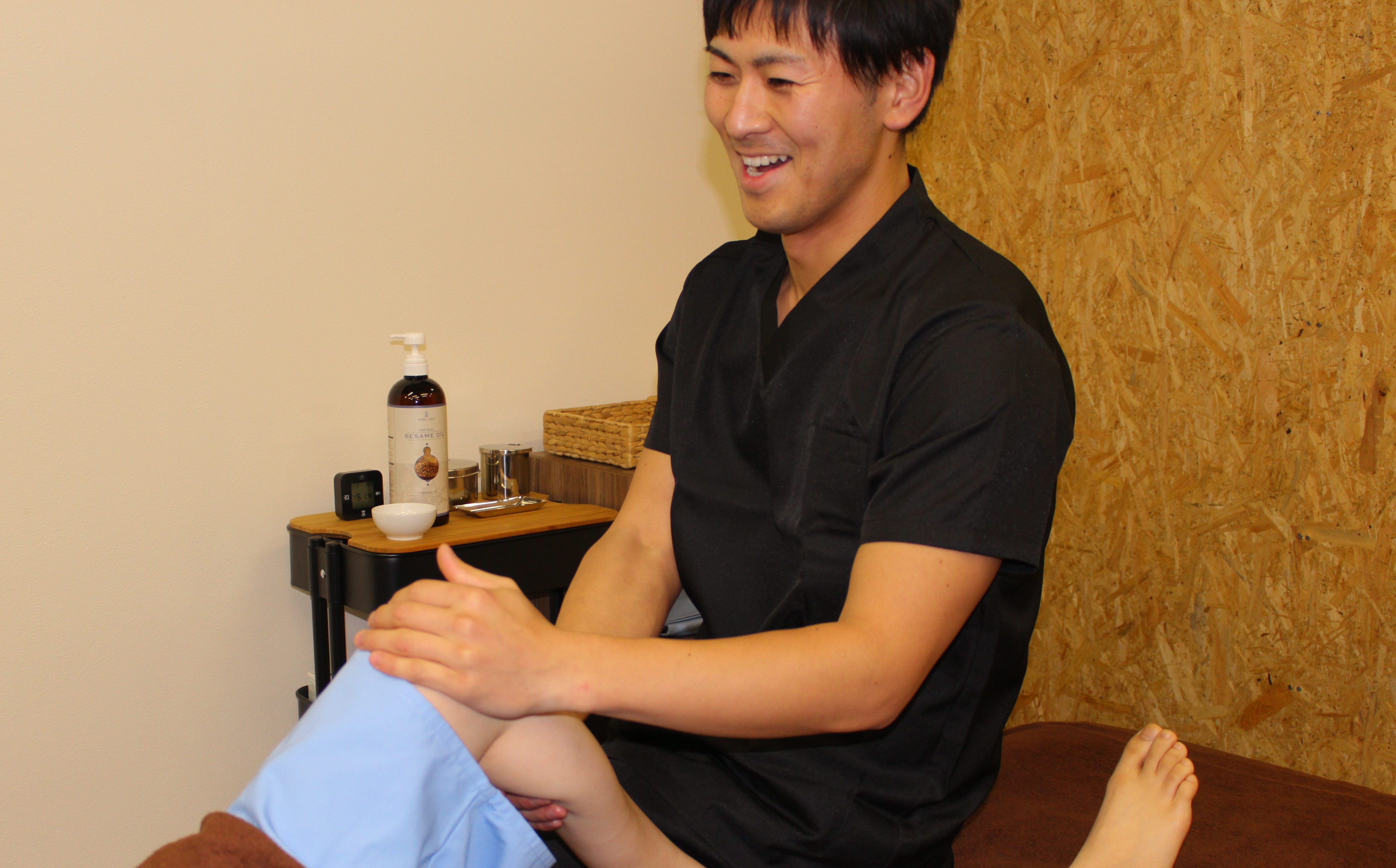 体の悩みについて優しく丁寧にカウンセリングします　|杉沢はりきゅう院健康美人院長