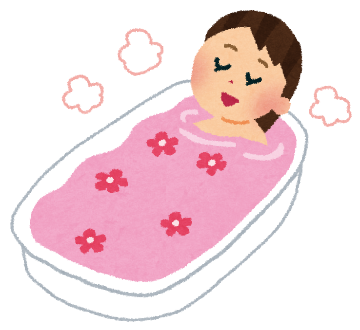 お風呂で気分転換
