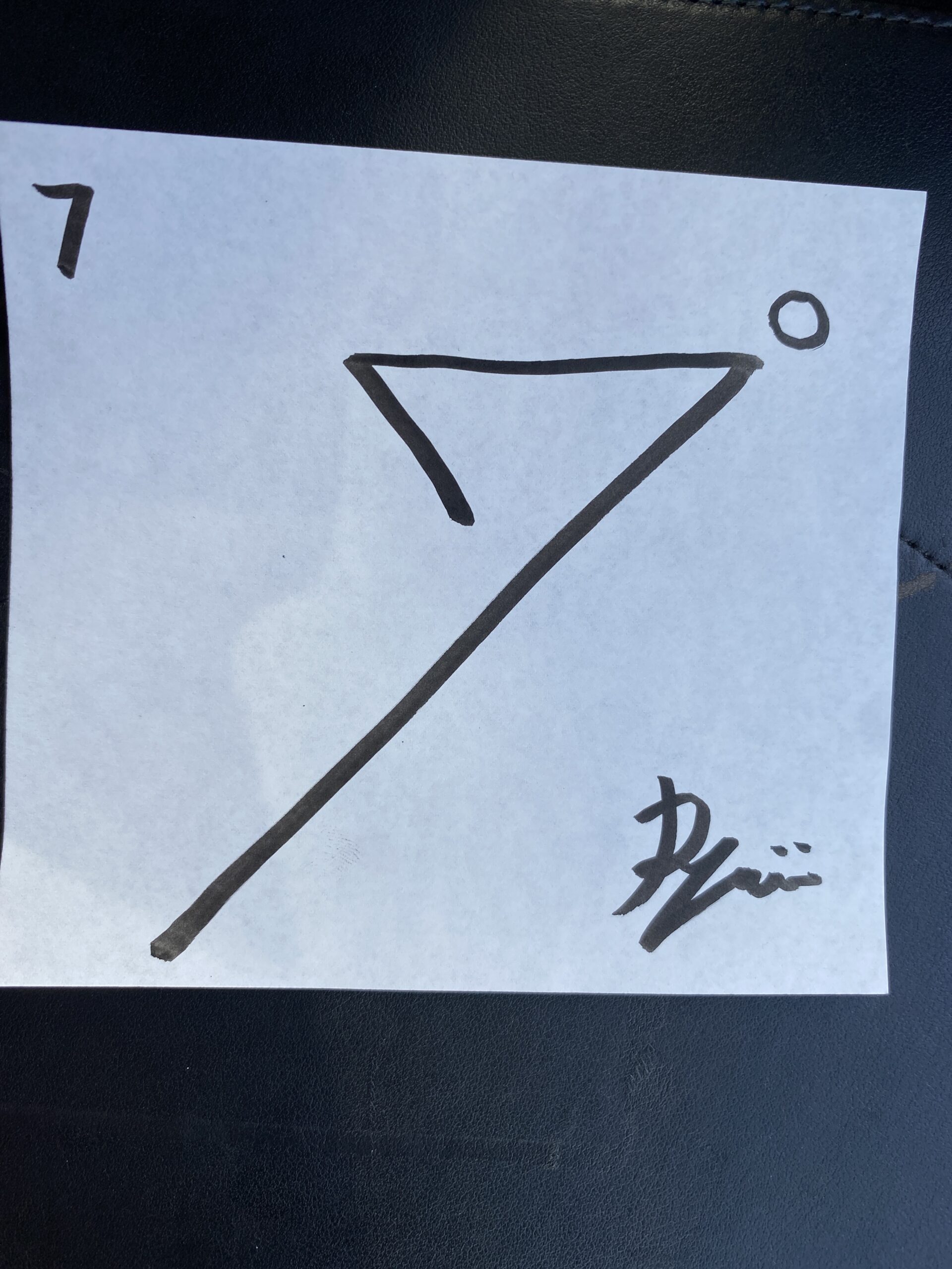 夢の検索。数字の7の夢。